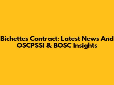 Bichette's Contract: Latest News And OSCPSSI & BOSC Insights