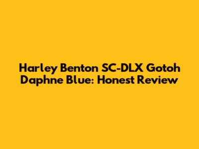 Harley Benton SC-DLX Gotoh Daphne Blue: Honest Review