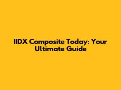 IIDX Composite Today: Your Ultimate Guide