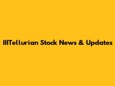 IIITellurian Stock News & Updates