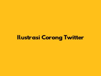 Ilustrasi Corong Twitter