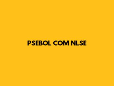 PSEBOL COM NLSE