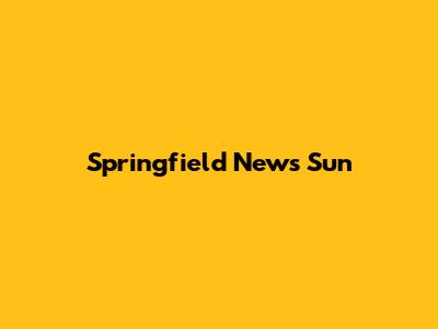 Springfield News Sun