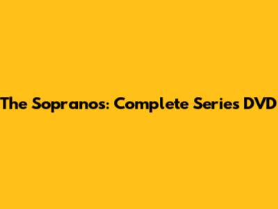The Sopranos: Complete Series DVD